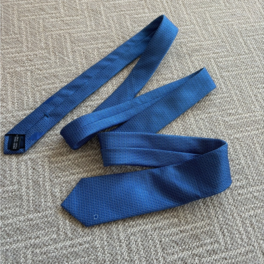 Mens Salvador Ferragamo skinny tie